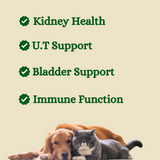 Bladder Supplement for Pets - 100 Capsules
