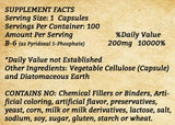 Vitamin B6 BIO - 100 Capsules