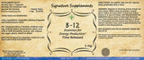 Photo of B-12 Supplement 100 Capsules Label
