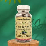 Photo of Bilberry Supplement 100 Capsules, Your Signature Supplements Brand