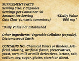 Cat's Claw - 100 Capsules