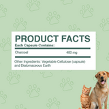 Charcoal for Pets - 100 Capsules