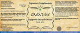 Creatine - 100 Capsules