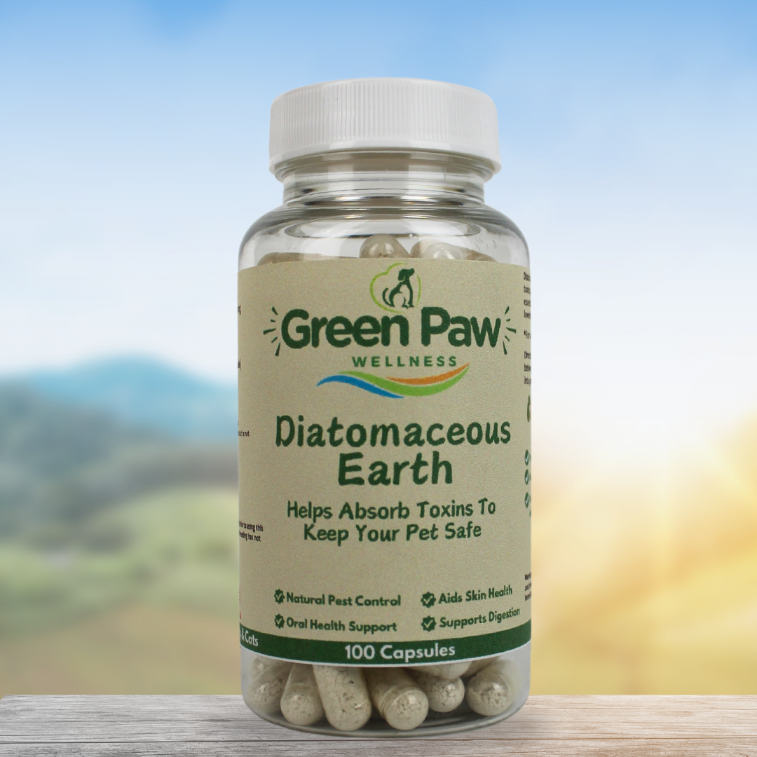Diatomaceous Earth for Dogs & Cats Detox, Parasite Defense Your