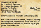 Diatomaceous Earth - 100 Capsules