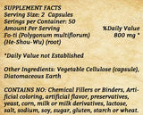 Fo Ti - 100 Capsules