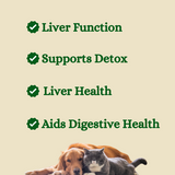 Liver Support for Pets - 100 Capsules