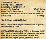 Green Coffee Bean - 100 Capsules
