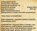 Kava Kava - 100 Capsules