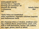 L-Glutamine - 100 Capsules