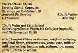 L-Theanine - 100 Capsules