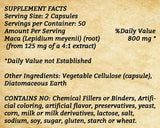 Maca - 100 Capsules