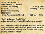 Magnesium Calcium - 100 Capsules