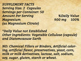 Magnesium : 100 Capsules