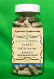 Mens Multi Vitamin Mineral Amino - 100 Capsules