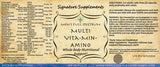 Multi Vitamin Mineral Amino for Seniors - 100 Capsules