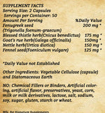 Mothers Milk Booster - 100 Capsules