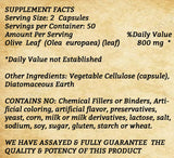 Olive Leaf - 100 Capsules