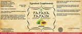 Papaya Papain - 100 Capsules