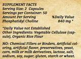 Phosphatidyl Choline - 100 Capsules