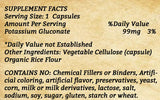 Potassium - 100 Capsules