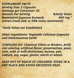 Resveratrol - 100 Capsules