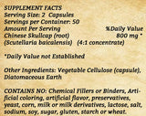 Scullcap - 100 Capsules