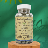 Multi Vitamin Mineral Amino for Seniors - 100 Capsules