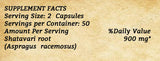 Shatavari - 100 Capsules