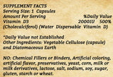 Vitamin D3 2000 IU - 100 Capsules