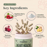 Heart Supplement for Pets - 100 Capsules