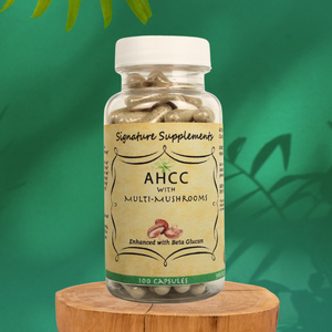 AHCC with Multi Mushrooms - 100 Capsules