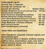 AHCC with Multi Mushrooms - 100 Capsules