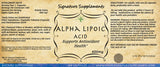 Alpha Lipoic Acid - 100 Capsules