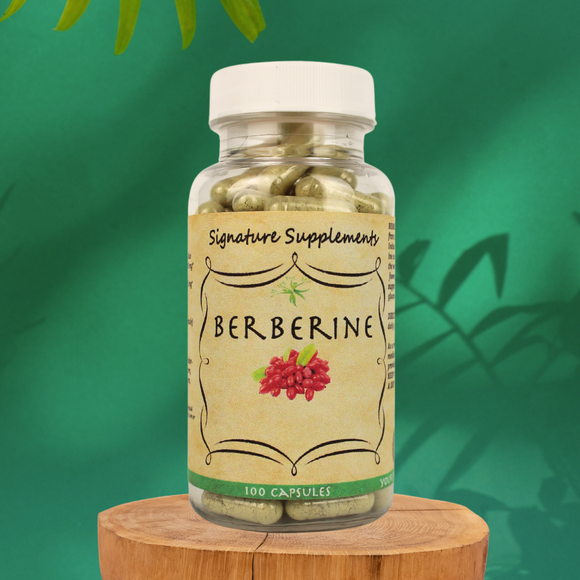 Photo of Your Signature Supplement Bottle , Berberine 100 Capsules 