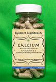 Calcium with Magnesium and Vitamin D - 100 Capsules