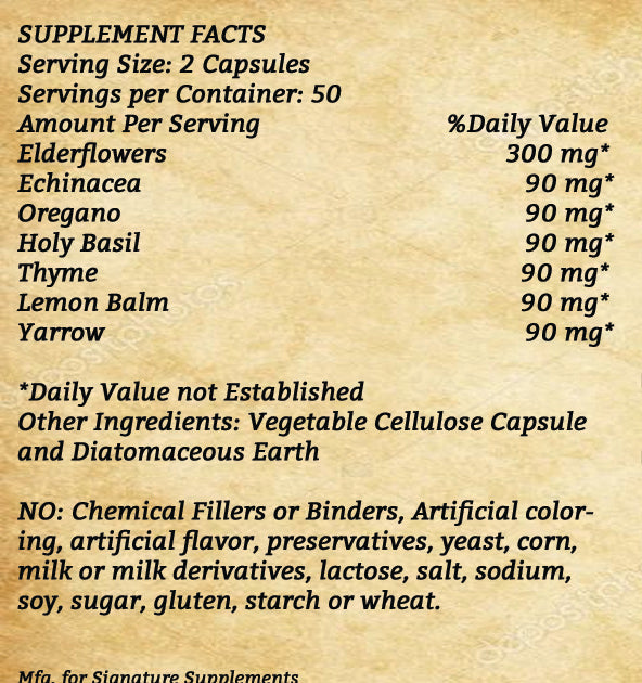 Elderberry Plus | Your Signature Supplements