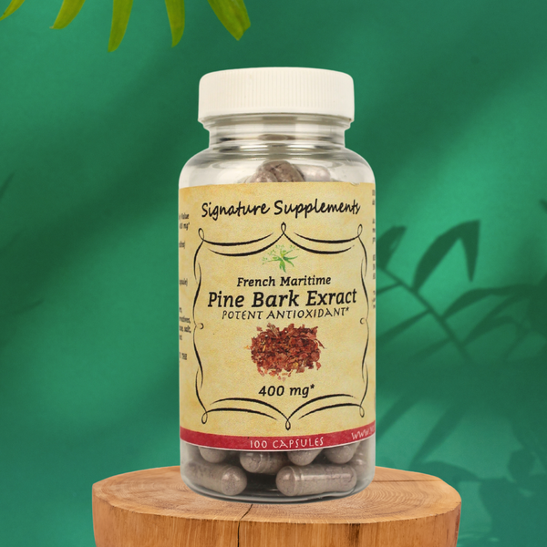 Gélules D'extrait D'écorce De Pin Maritime Français 2500 Mg - Antioxydant Naturel, 90 Gélules