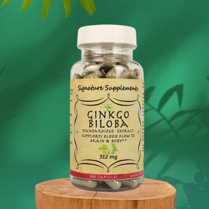 Ginkgo Biloba - 100 Capsules