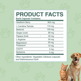 Heart Support for Pets - 100 Capsules