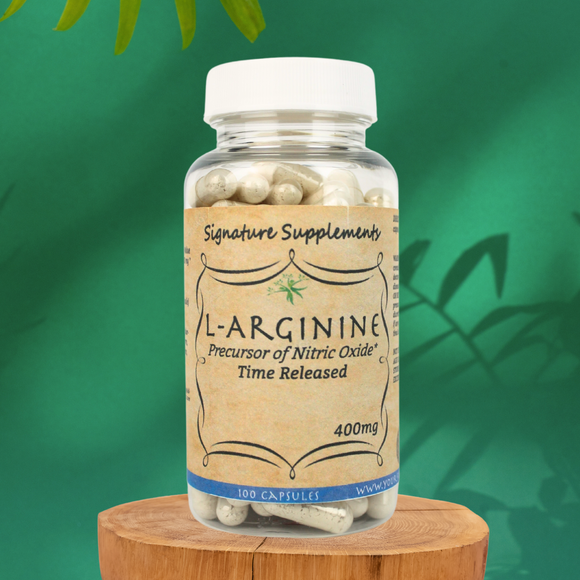 L-Arginine - 100 Capsules