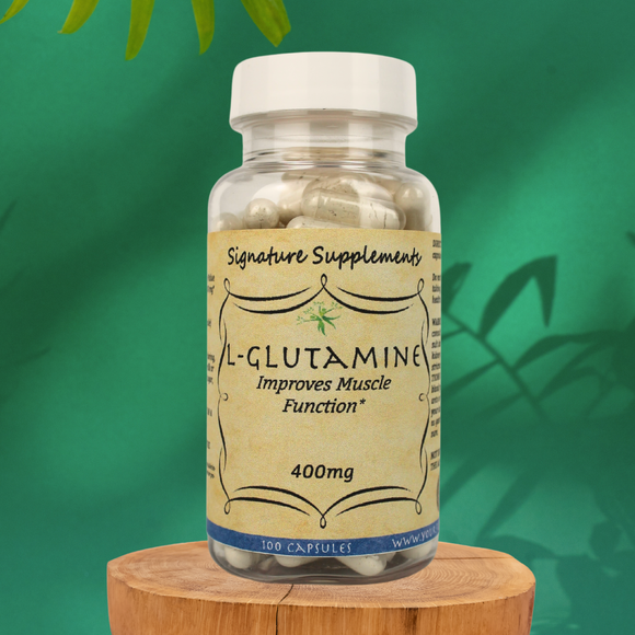 L-Glutamine - 100 Capsules | Your Signature Supplements L-Glutamine - 100 Capsules | Your Signature Supplements