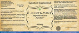 L-Glutamine - 100 Capsules
