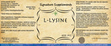 L-Lysine - 100 Capsules