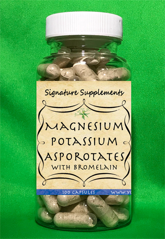 Magnesium Potassium Bromelain - 100 Capsules