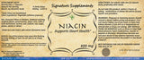 Niacin - 100 Capsules