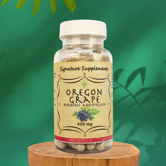 Oregon Grape - 100 Capsules