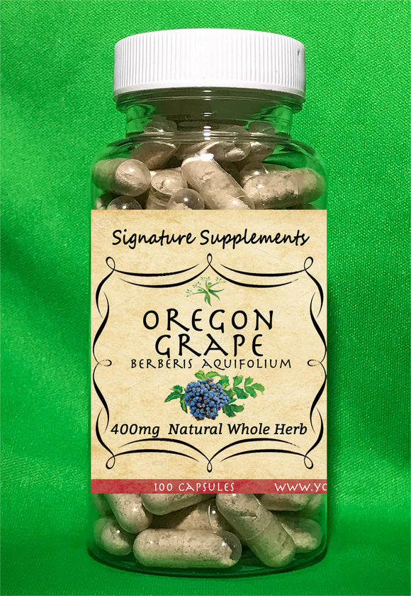 Oregon Grape - 100 Capsules