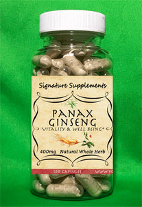 Panax Ginseng - 100 Capsules