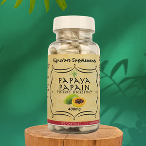 Papaya Papain - 100 Capsules